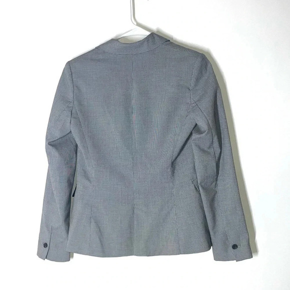 Zara Houndstooth Button Front Blazer Size 2 - Picture 9 of 10